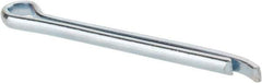 Made in USA - 5/32" Diam x 2" Long Hammerlock Cotter Pin - Grade 2, Zinc-Plated, Steel - All Tool & Supply