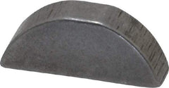 Made in USA - #606 Standard Woodruff Key - 3/4" Long x 3/16" Wide, Alloy Steel - All Tool & Supply