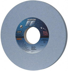 Norton - 12" Diam x 3" Hole x 1" Thick, I Hardness, 60 Grit Surface Grinding Wheel - Ceramic, Type 1, Medium Grade, 2,070 Max RPM, Vitrified Bond, No Recess - All Tool & Supply