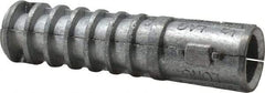 Powers Fasteners - 3/4" Diam, 3/4" Drill, Lag Shield Concrete Anchor - Zamac Alloy, Zinc-Plated Finish, Flat Head - All Tool & Supply