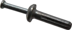 Powers Fasteners - 3/16" Diam, 3/16" Drill, 7/8" OAL, 1-1/8" Min Embedment Hammer Drive Concrete Anchor - Steel (Drive Pin)/Zamac Alloy (Body), Zinc-Plated Finish, Mushroom Head - All Tool & Supply