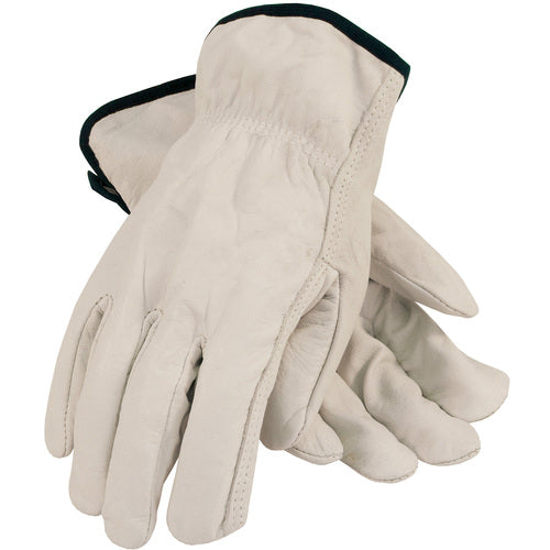 ‎68-106/M Leather Drivers Gloves - Top Grain Cowhide Leather Drivers - Industry Grade - Straight Thumb - Exact Industrial Supply