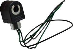 Parker - 120 Volt, 18 Coil Lead Length, Class F, Solenoid Coil - 11.0 Watt, NEMA 4X Enclosure, Use with Parker Skinner Gold Ring Series Valves - All Tool & Supply