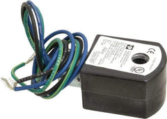 Parker - 12 Volt, 18 Coil Lead Length, Class F, Solenoid Coil - 9.5 Watt, NEMA 4X Enclosure, Use with Parker Skinner Gold Ring Series Valves - All Tool & Supply