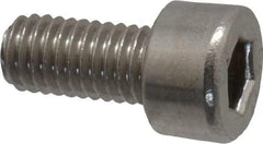 Value Collection - M5x0.80 Metric Coarse Hex Socket Drive, Socket Cap Screw - Grade 18-8 & Austenitic A2 Stainless Steel, Fully Threaded, 10mm Length Under Head - All Tool & Supply