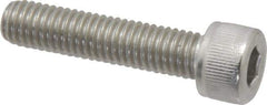 Value Collection - M8x1.25 Metric Coarse Hex Socket Drive, Socket Cap Screw - Grade 18-8 & Austenitic A2 Stainless Steel, Fully Threaded, 35mm Length Under Head - All Tool & Supply