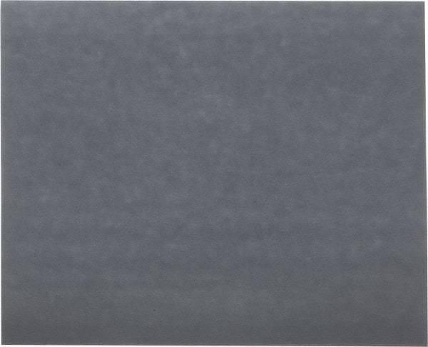 Norton - 600 Grit, Silicon Carbide Sanding Sheet - 11" Long x 9" Wide, Super Fine Grade, C Weighted Paper Backing - All Tool & Supply