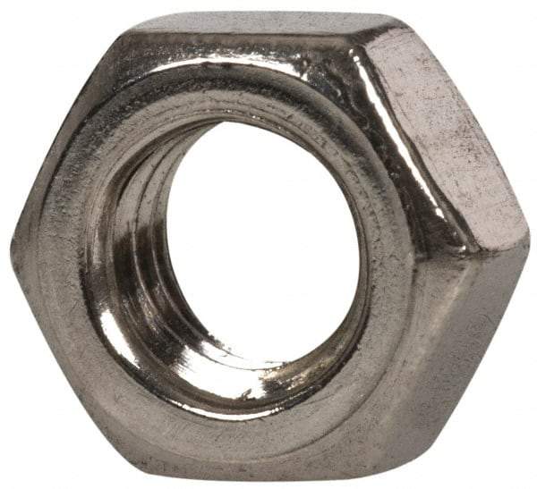 Value Collection - M5x0.80 Stainless Steel Right Hand Hex Nut - 8mm Across Flats, 4mm High, Uncoated - All Tool & Supply