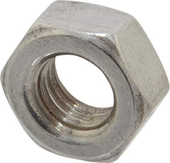 Value Collection - M8x1.25 Stainless Steel Right Hand Hex Nut - 13mm Across Flats, 6.5mm High, Uncoated - All Tool & Supply