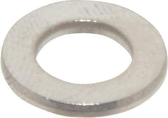 Value Collection - M6 Screw, Grade 18-8 Stainless Steel Standard Flat Washer - 6.4mm ID x 12mm OD, 1.6mm Thick - All Tool & Supply