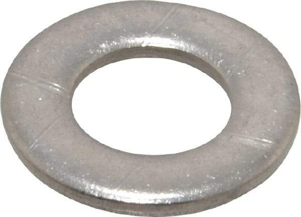 Value Collection - M8 Screw, Grade 18-8 Stainless Steel Standard Flat Washer - 8.4mm ID x 16mm OD, 1.6mm Thick - All Tool & Supply