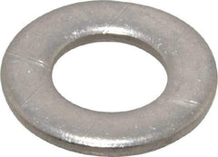 Value Collection - M8 Screw, Grade 18-8 Stainless Steel Standard Flat Washer - 8.4mm ID x 16mm OD, 1.6mm Thick - All Tool & Supply