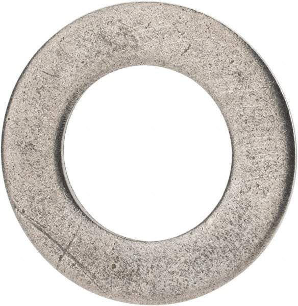 Value Collection - M20 Screw, Grade 18-8 Stainless Steel Standard Flat Washer - 21mm ID x 37mm OD, 3mm Thick - All Tool & Supply