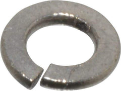 Value Collection - M2, 2.1mm ID, 4.4mm OD, 0.5mm Thick Split Lock Washer - 18-8 Austenitic Grade A2 Stainless Steel, 2.1mm Min ID, 2.4mm Max ID - All Tool & Supply