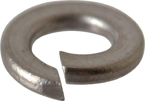 Value Collection - M3, 3.1mm ID, 6.2mm OD, 0.8mm Thick Split Lock Washer - 18-8 Austenitic Grade A2 Stainless Steel, 3.1mm Min ID, 3.4mm Max ID - All Tool & Supply