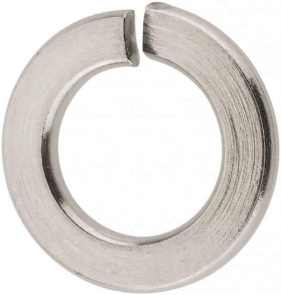 Value Collection - M4, 4.1mm ID, 7.6mm OD, 0.9mm Thick Split Lock Washer - 18-8 Austenitic Grade A2 Stainless Steel, 4.1mm Min ID, 4.4mm Max ID - All Tool & Supply