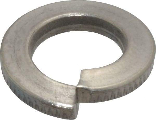 Value Collection - M8, 8.1mm ID, 2mm Thick Split Lock Washer - 18-8 Austenitic Grade A2 Stainless Steel, 8.1mm Min ID, 8.5mm Max ID, 14.8mm Max OD - All Tool & Supply