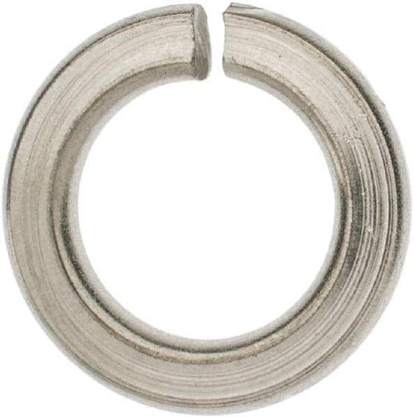 Value Collection - M14, 14.2mm ID, 3mm Thick Split Lock Washer - 18-8 Austenitic Grade A2 Stainless Steel, 14.2mm Min ID, 14.7mm Max ID, 24.1mm Max OD - All Tool & Supply