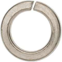 Value Collection - M18, 18.2mm ID, 29.4mm OD, 3.5mm Thick Split Lock Washer - 18-8 Austenitic Grade A2 Stainless Steel, 18.2mm Min ID, 19mm Max ID - All Tool & Supply