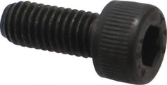 Value Collection - M5x0.80 Metric Coarse Hex Socket Drive, Socket Cap Screw - Grade 12.9 Alloy Steel, Black Oxide Finish, Fully Threaded, 12mm Length Under Head - All Tool & Supply