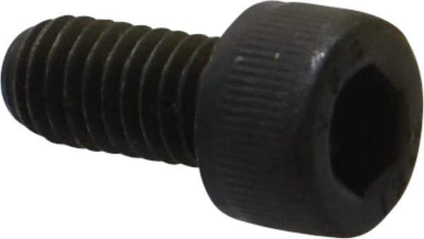 Value Collection - M6x1.00 Metric Coarse Hex Socket Drive, Socket Cap Screw - Grade 12.9 Alloy Steel, Black Oxide Finish, Fully Threaded, 12mm Length Under Head - All Tool & Supply