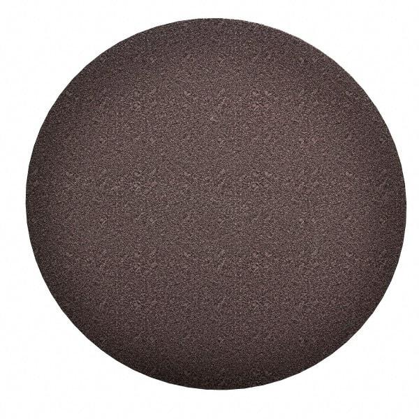 Norton - 12" Diam, 240 Grit Aluminum Oxide Adhesive PSA Disc - Very Fine Grade, Brown, Cloth Backing, Flexible - All Tool & Supply