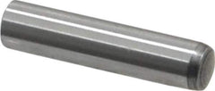 Value Collection - 5mm Diam x 22mm Pin Length Grade 8 Alloy Steel Precision Dowel Pin - Bright Finish, 1 Rounded End - All Tool & Supply