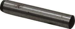 Value Collection - 5mm Diam x 28mm Pin Length Grade 8 Alloy Steel Precision Dowel Pin - Bright Finish, 1 Rounded End - All Tool & Supply