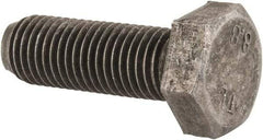 Value Collection - M12x1.50mm Metric Fine, 35mm Length Under Head Hex Head Cap Screw - Fully Threaded, Grade 8.8 Steel, Uncoated, 19mm Hex - All Tool & Supply