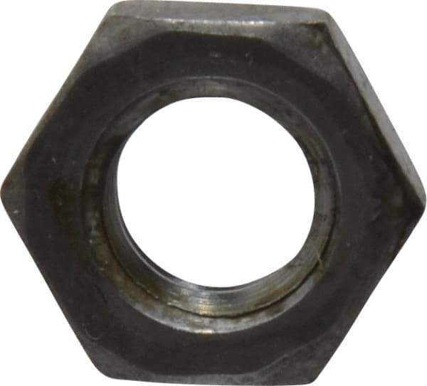 Value Collection - M8x1.25 Steel Right Hand Hex Jam Nut - 13mm Across Flats, 4mm High, Uncoated - All Tool & Supply