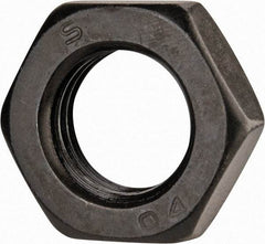 Value Collection - M16x2.00 Steel Right Hand Hex Jam Nut - 24mm Across Flats, 8mm High, Uncoated - All Tool & Supply