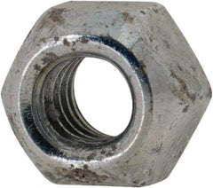 Value Collection - M4x0.70 Metric Coarse Grade 8 Hex Lock Nut with Distorted Thread - 3.7mm High, Zinc-Plated Finish - All Tool & Supply