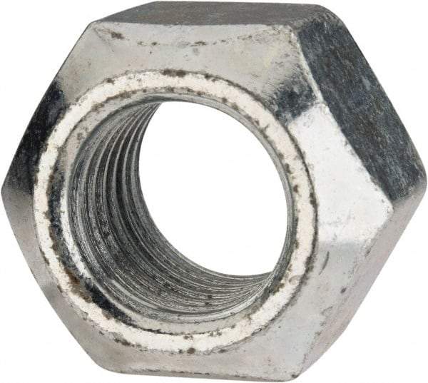 Value Collection - M24x3.00 Metric Coarse Grade 8 Hex Lock Nut with Distorted Thread - 24mm High, Zinc-Plated Finish - All Tool & Supply