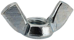 Value Collection - M5x0.80, Zinc Plated, Iron Standard Wing Nut - 2.3mm Wing Span, 11mm Wing Span - All Tool & Supply