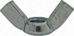 Value Collection - M8x1.25, Zinc Plated, Iron Standard Wing Nut - 3.6mm Wing Span, 18mm Wing Span - All Tool & Supply