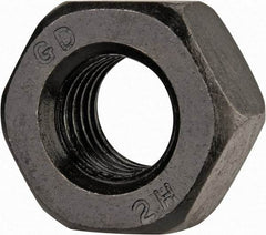 Value Collection - M14x2.00 Steel Right Hand Heavy Hex Nut - 26.17mm Across Flats, 14mm High, Uncoated - All Tool & Supply