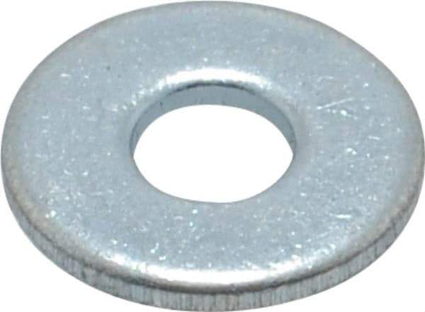 Value Collection - M3 Screw, Steel Fender Flat Washer - 3.2mm ID x 9mm OD, 0.8mm Thick, Zinc-Plated Finish - All Tool & Supply