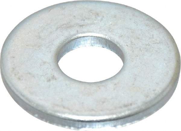 Value Collection - M8 Screw, Steel Fender Flat Washer - 8.4mm ID x 24mm OD, 2mm Thick, Zinc-Plated Finish - All Tool & Supply