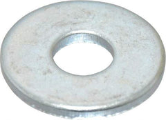 Value Collection - M8 Screw, Steel Fender Flat Washer - 8.4mm ID x 24mm OD, 2mm Thick, Zinc-Plated Finish - All Tool & Supply