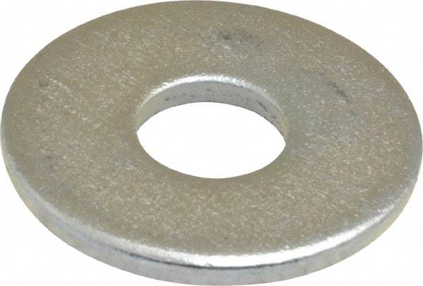 Value Collection - M10 Screw, Steel Fender Flat Washer - 10.5mm ID x 30mm OD, 2.5mm Thick, Zinc-Plated Finish - All Tool & Supply