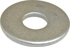 Value Collection - M10 Screw, Steel Fender Flat Washer - 10.5mm ID x 30mm OD, 2.5mm Thick, Zinc-Plated Finish - All Tool & Supply