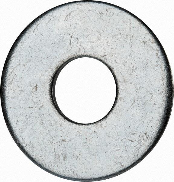 Value Collection - M12 Screw, Steel Fender Flat Washer - 13mm ID x 37mm OD, 3mm Thick, Zinc-Plated Finish - All Tool & Supply