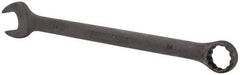 Paramount - 24mm 12 Point Offset Combination Wrench - 15° Offset Angle, 12-15/32" OAL, Chrome Vanadium Steel, Black Finish - All Tool & Supply