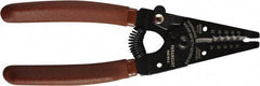 Paramount - 30 to 22 AWG Capacity Wire Stripper - 6" OAL, Plastic Dipped Handle - All Tool & Supply