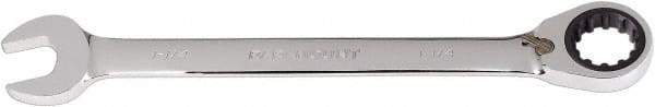 Paramount - 1-1/4" 12 Point Combination Wrench - 13° Head Angle, 16-11/16" OAL, Chrome Vanadium Steel, Polished Finish - All Tool & Supply