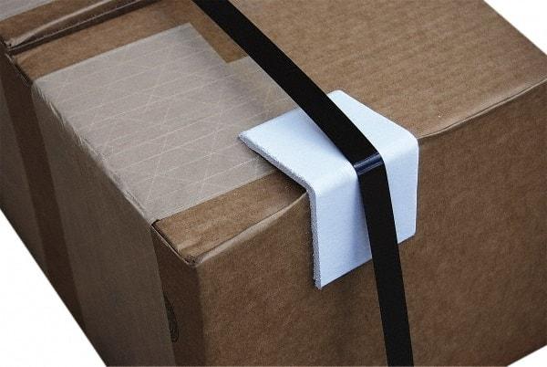 Vestil - 3" Long x 3" Wide x 3" High x 1/16" Thick Edge - White, Cardboard Box, 200 Piece - All Tool & Supply