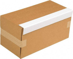 Vestil - 24" Long x 3" Wide x 3" High x 1/16" Thick Edge - White, Cardboard Box, 50 Piece - All Tool & Supply