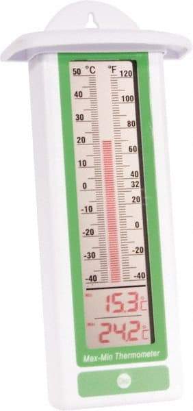 H-B Instruments - -40 to 122°F, Digital Thermometer - 8-1/2 Inch Long x 3.9 Inch Wide - All Tool & Supply