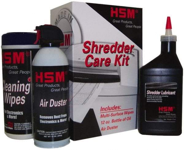 HSM of America - Shredder Care Kit - Use with Document Shredders - All Tool & Supply