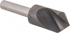 M.A. Ford - 1/2" Head Diam, 1/4" Shank Diam, 1 Flute 90° High Speed Steel Countersink - All Tool & Supply